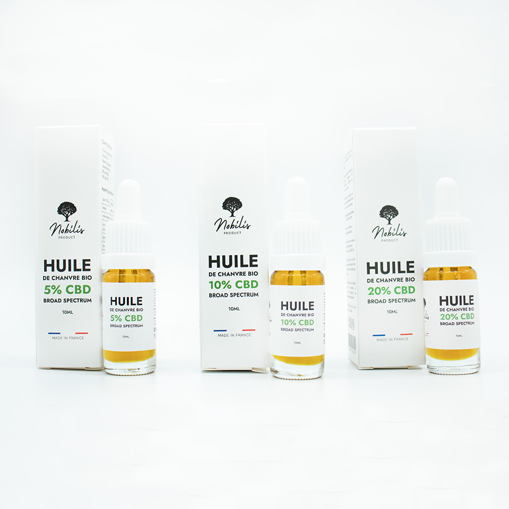 Huiles CBD broad spectrum