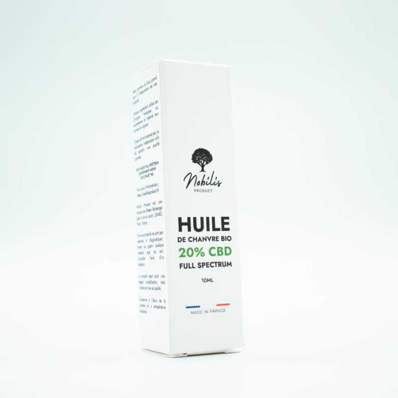 huile cbd Nobilis Product Full Spectrum 20% full - Image 1
