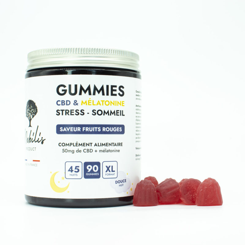 Boite bonbons CBD Mélatonine