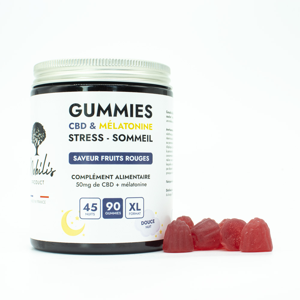 Boite bonbons CBD Mélatonine